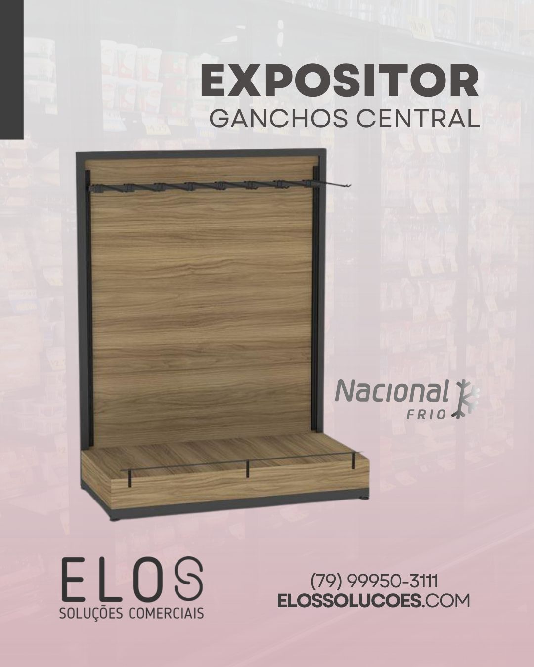 Expositor Ganchos Central