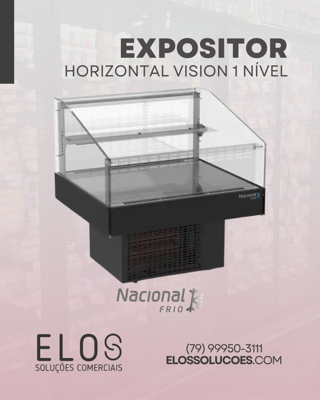 Expositor Horizontal Vision 1 Nível