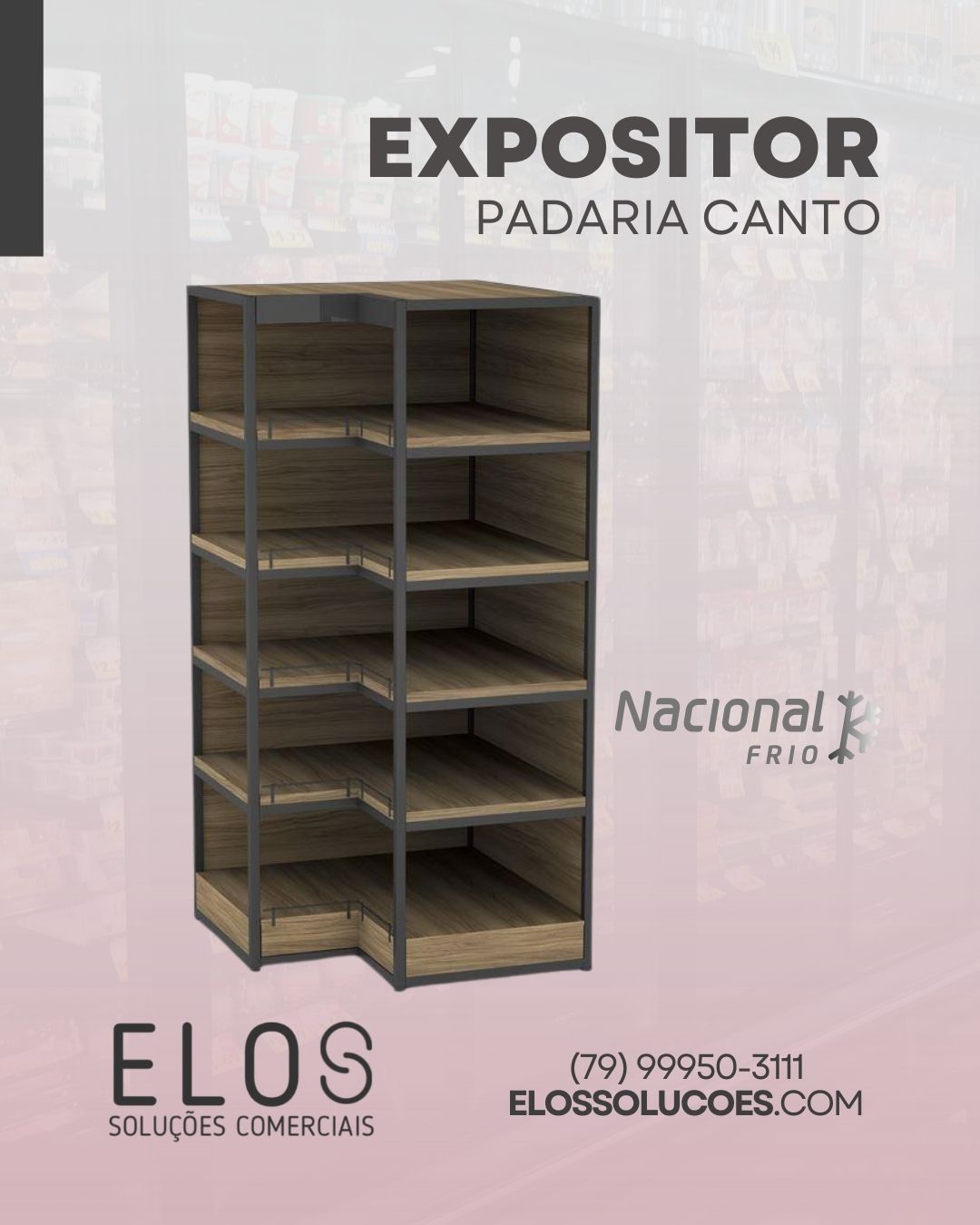 Expositor Padaria Canto