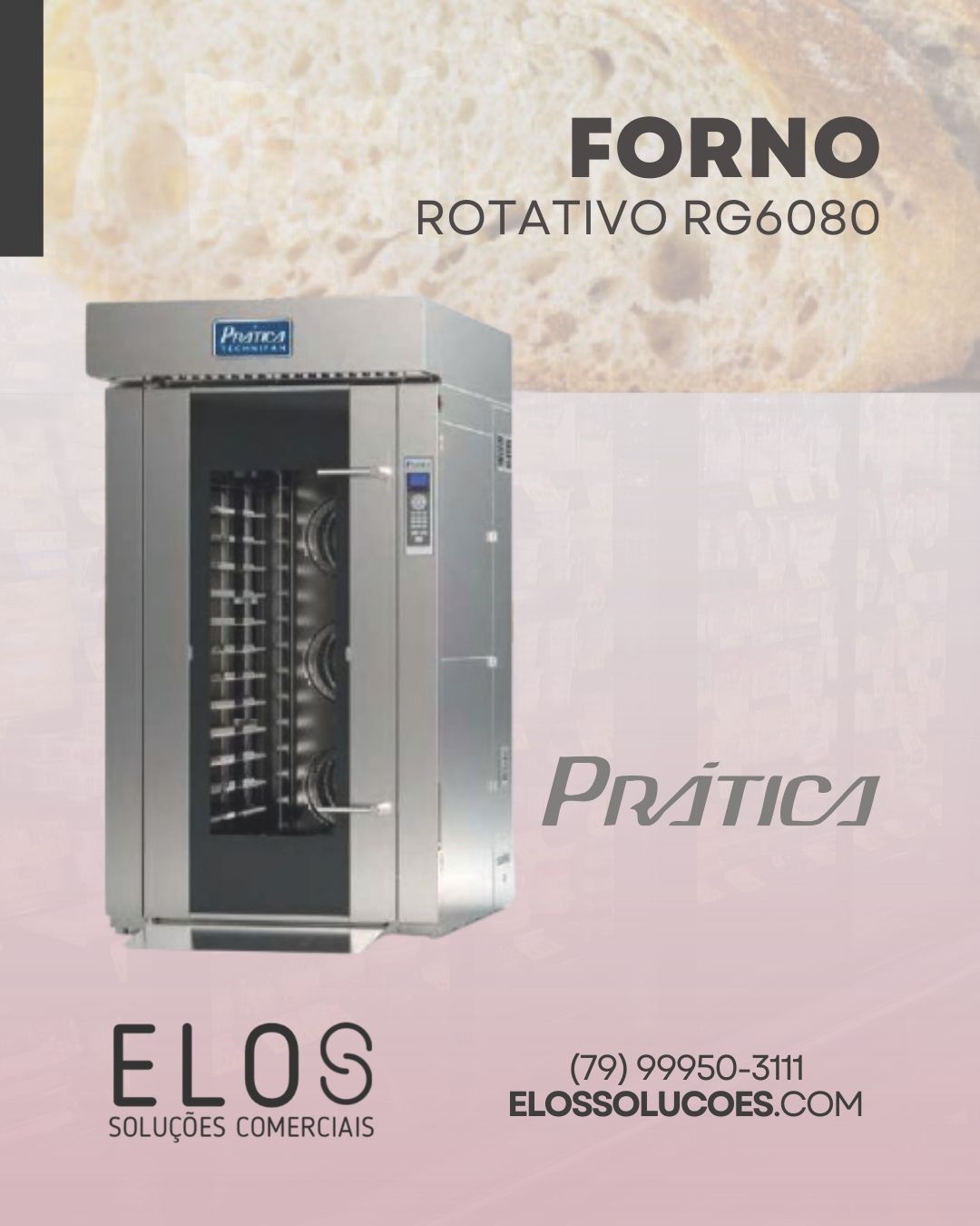 Forno Rotativo RG6080