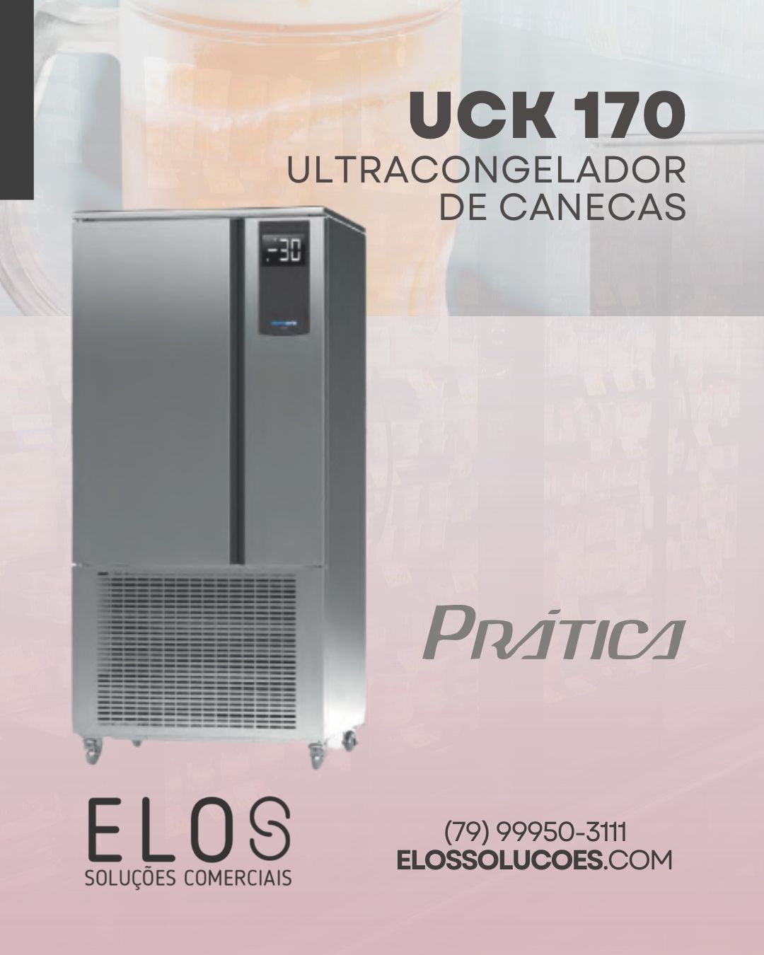 UCK 170 Ultracongelador de Canecas