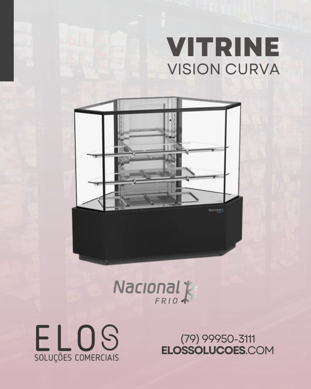 Vitrine Vision Curva